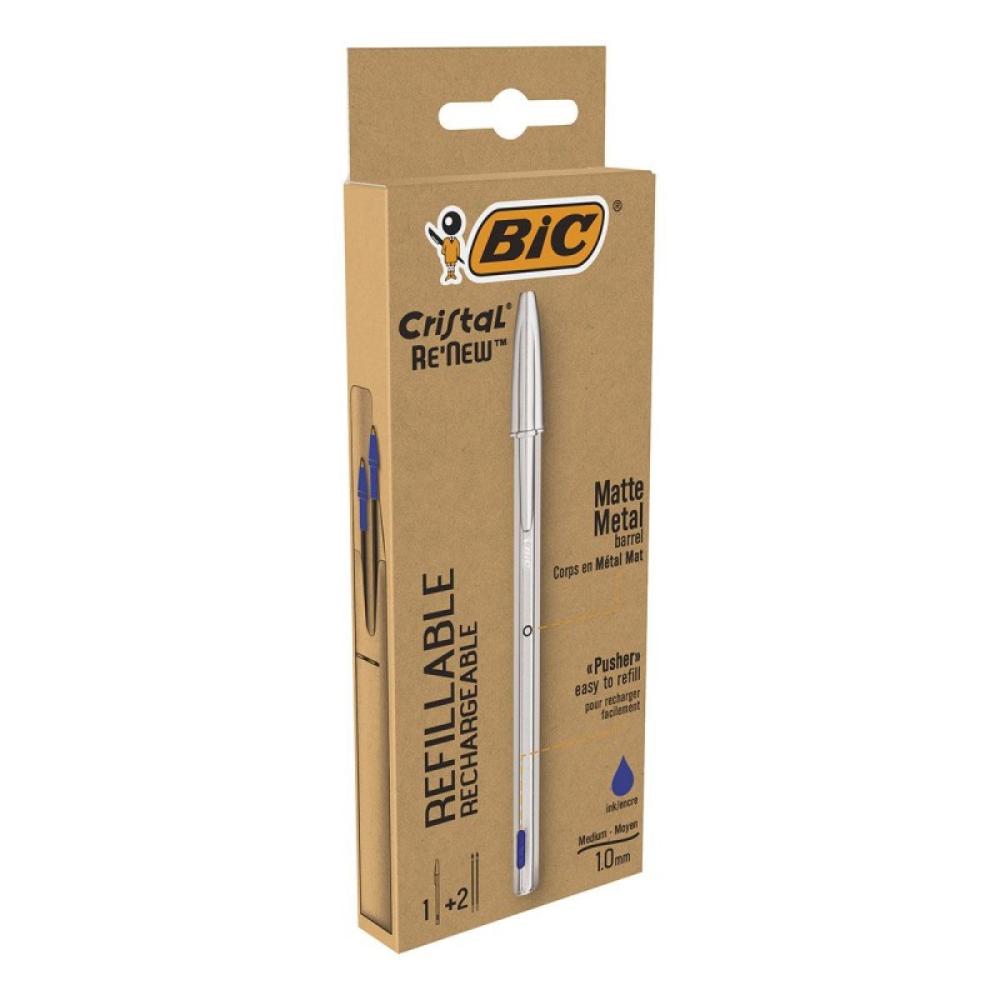 BIC - Cristal Renew Azul Bolígrafo 1 pieza(s)