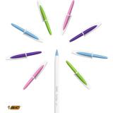 BIC - 949870 bolígrafo Azul, Verde, Rosa, Púrpura 4 pieza(s)