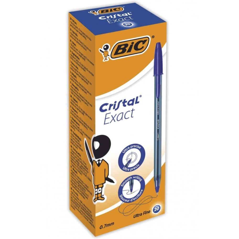 BIC - Cristal Exact Azul Bolígrafo Ultrafino 1 pieza(s) 992605