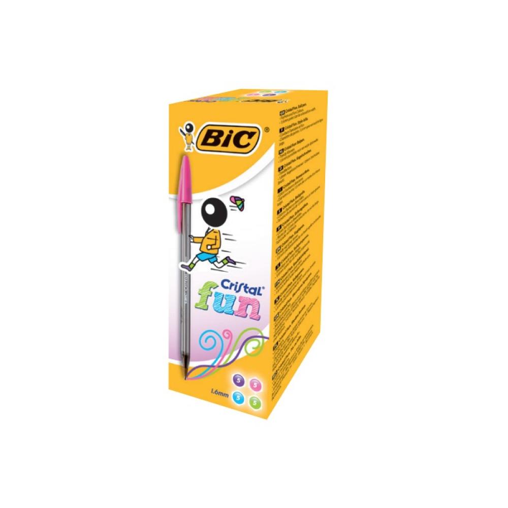 BIC - Cristal Fun Violeta Bolígrafo 1 pieza(s) 929055