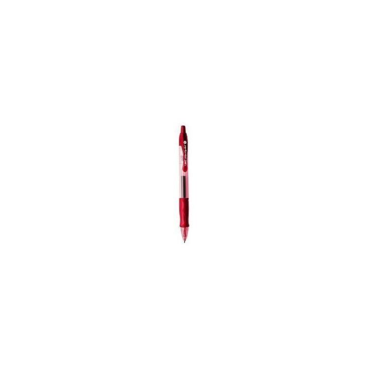 BIC - 829159 bolígrafo Rojo Bolígrafo de punta retráctil con pulsador 1 pieza(s)