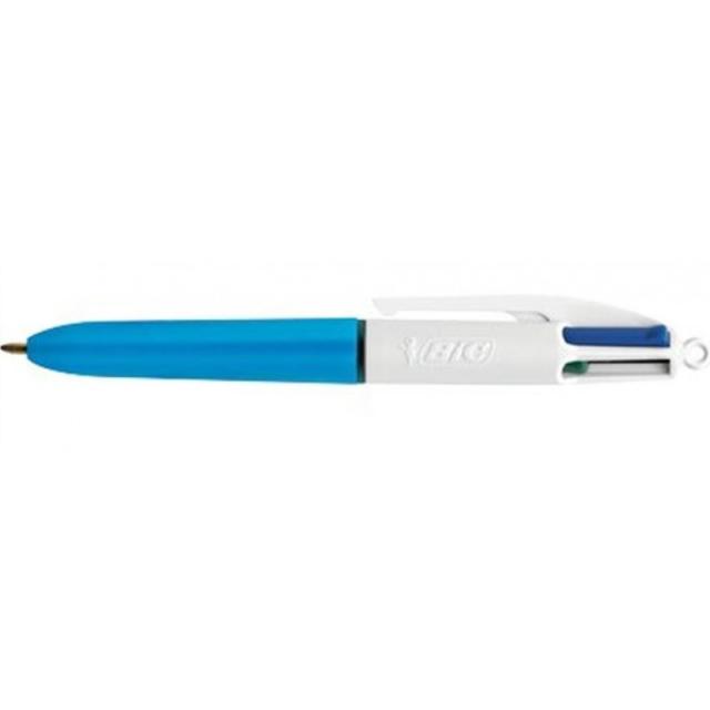 BIC - 895958 bolígrafo Negro, Azul, Verde, Rojo Bolígrafo de punta retráctil con pulsador 1 pieza(s)