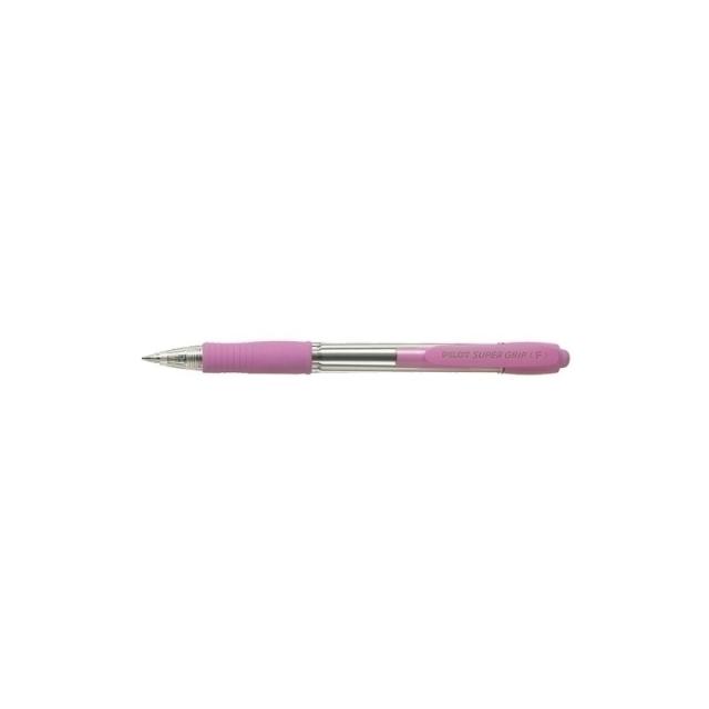 Pilot - Pack 12 Unid. BOLIG.PILOT SUPERGRIP ROSA BPGP-10R-M-P