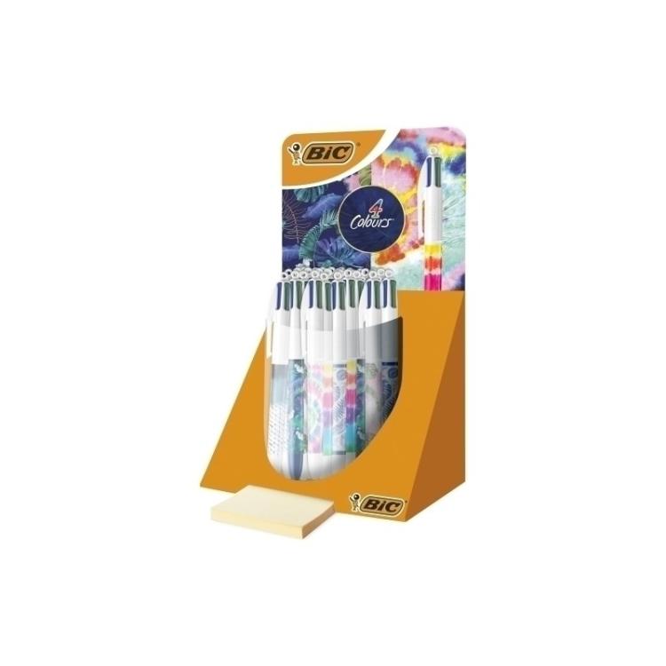 BIC - 9649042 bolígrafo Negro, Azul, Verde, Rojo Bolígrafo multifunción Medio 30 pieza(s)