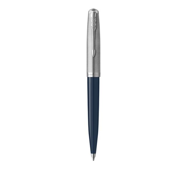 Parker - 51 Negro Bolígrafo de punta retráctil con mecanismo de giro Medio 1 pieza(s) - 2123503