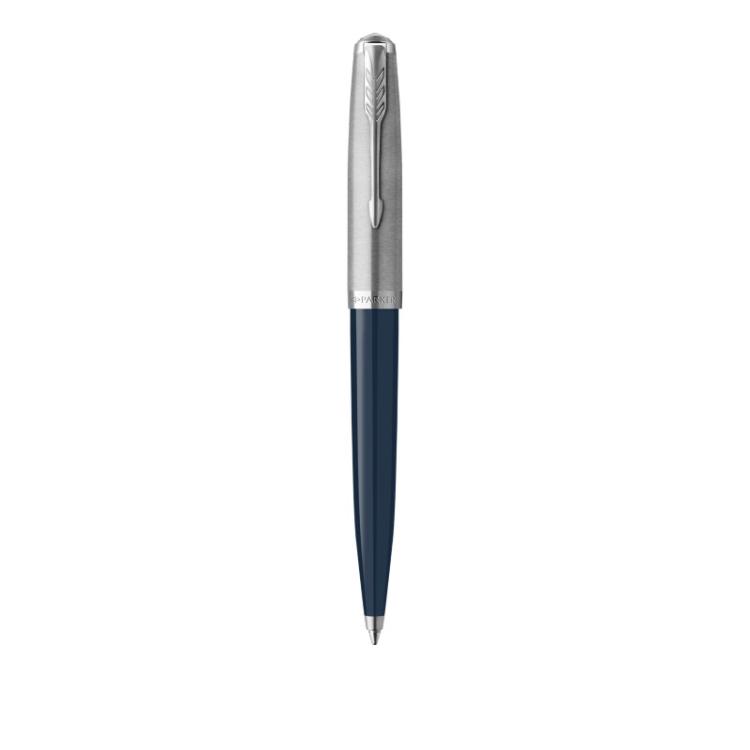 Parker - 51 Negro Bolígrafo de punta retráctil con mecanismo de giro Medio 1 pieza(s) - 2123503
