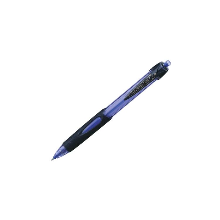 Uni-Ball - Power Tank SN-220 Azul Bolígrafo de punta retráctil con pulsador 1 pieza(s)