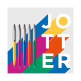 Parker - Jotter Originals Azul Bolígrafo de punta retráctil con pulsador Medio 1 pieza(s)