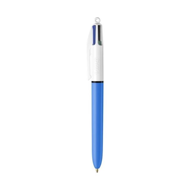 BIC - 982866 bolígrafo Negro, Azul, Verde, Rojo Bolígrafo de punta retráctil con pulsador Medio 1 pieza(s)