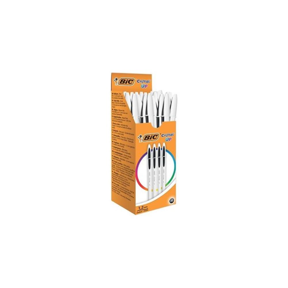 BIC - Cristal Up Negro Bolígrafo Medio 1 pieza(s) 949880