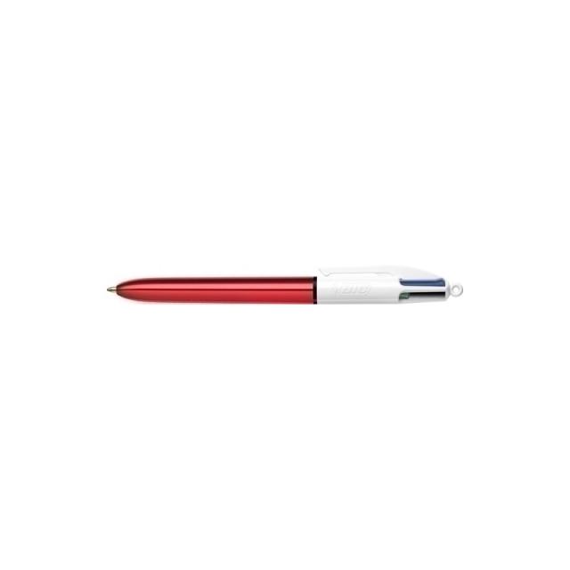 BIC - BOLIGRAFO 4 COL.BIC SHINE RED - 1 unidad 982877