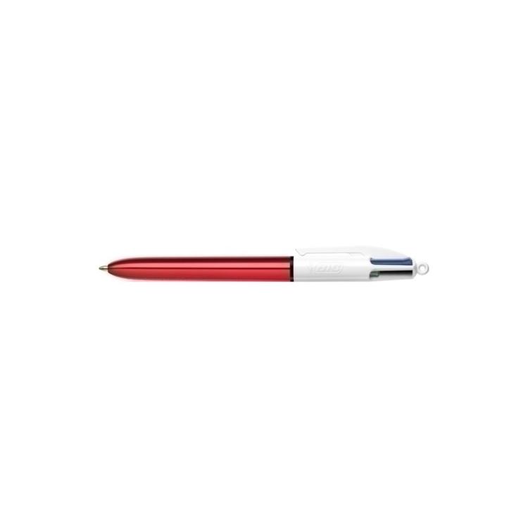 BIC - BOLIGRAFO 4 COL.BIC SHINE RED - 1 unidad 982877