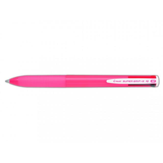 Pilot - Super Grip G Negro, Azul, Verde, Rojo 4902505580888 - 1 unidad