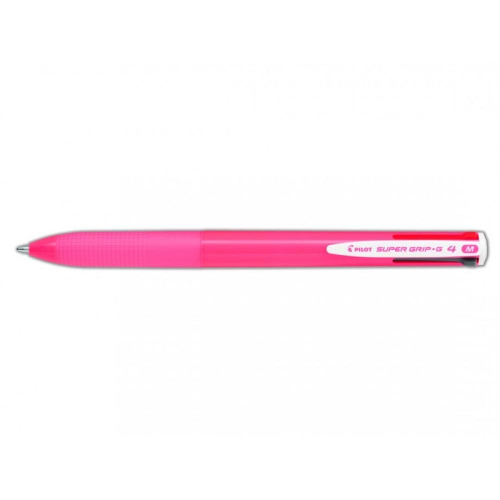 Pilot - Super Grip G Negro, Azul, Verde, Rojo 4902505580888 - 1 unidad