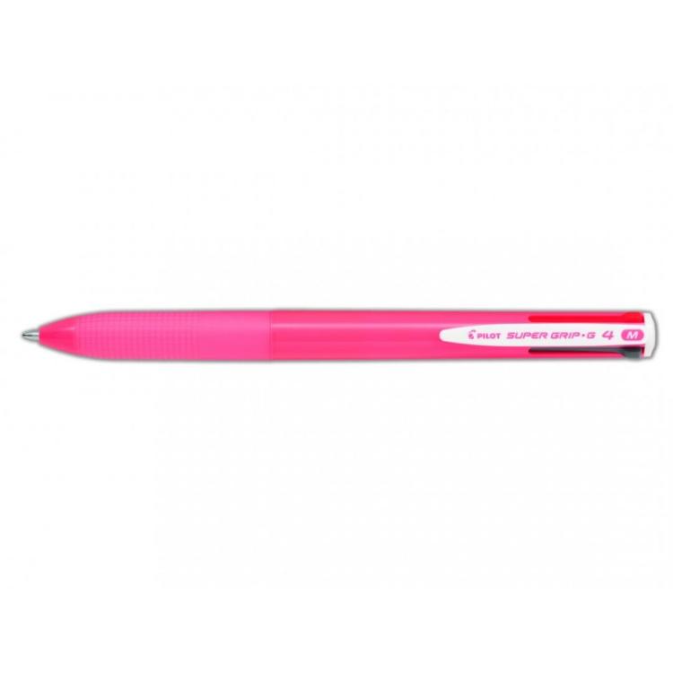 Pilot - Super Grip G Negro, Azul, Verde, Rojo 4902505580888 - 1 unidad