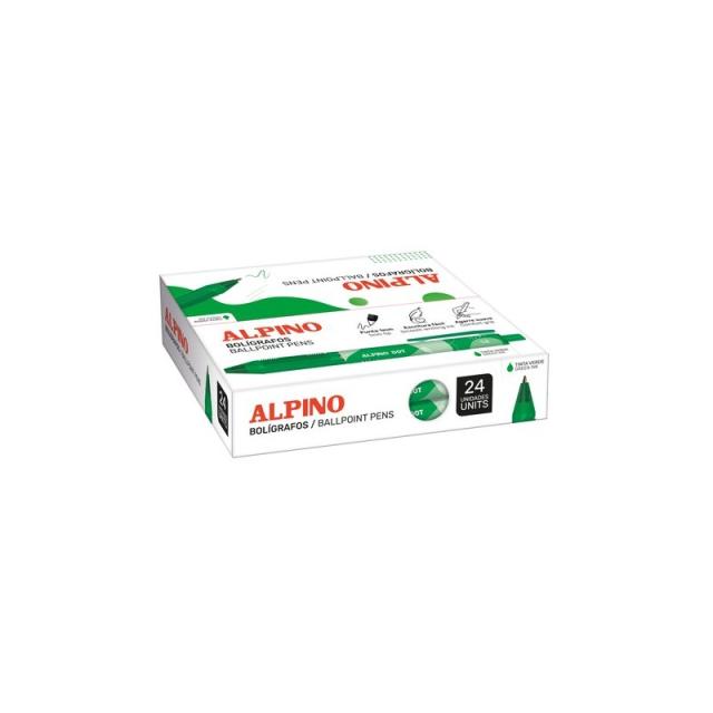 Alpino - BOLIG.ALPINO DOT UNICOLOR VERDE C/24 - Pack de 6 unidades