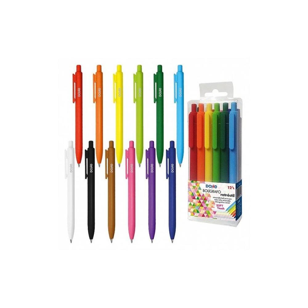 DOHE - BOLIGRAFO DOHE SOFT TOUCH C. VIVOS B/12