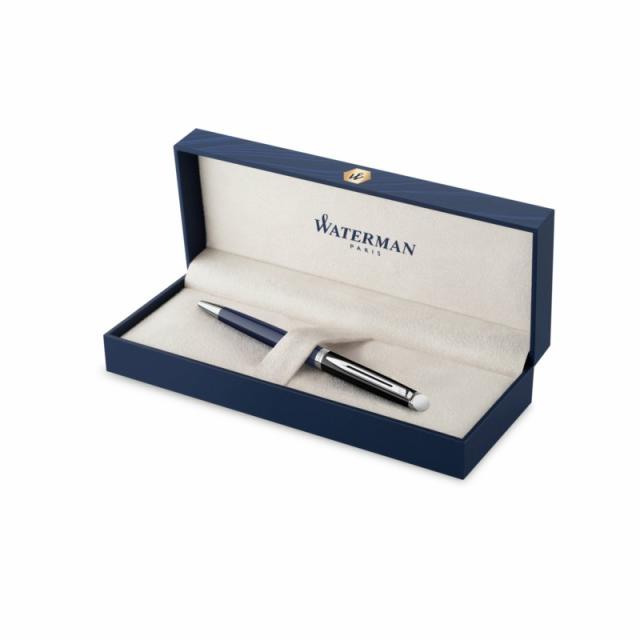 Waterman - Hémisphère Azul Bolígrafo de punta retráctil con pulsador Medio 1 pieza(s)