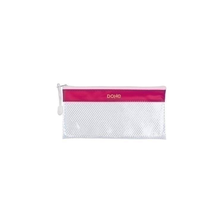 DOHE - PORTATODO DOHE CREM. PVC ROSA - Pack de 12 unidades