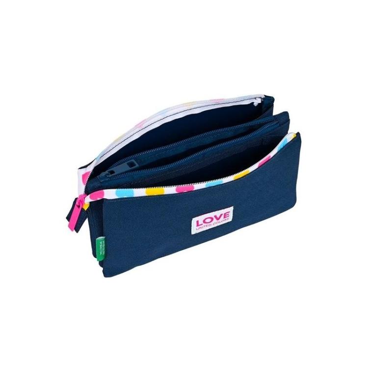 Safta - SAFTA PORTATODO TRIPLE BENETTON LOVE