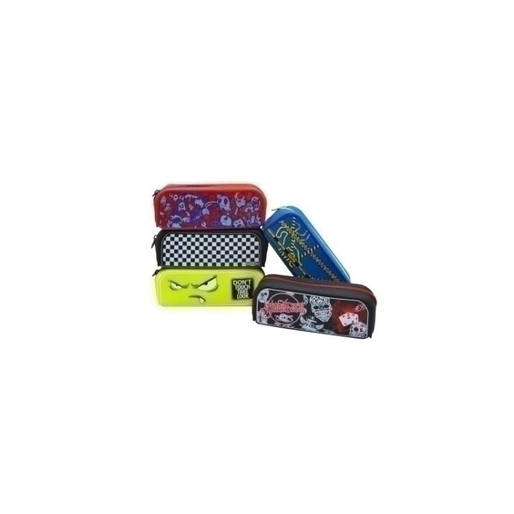 Office Box - PORTATODO OFFICE BOX SILICONA RECT. BOYS - Pack de 10 unidades