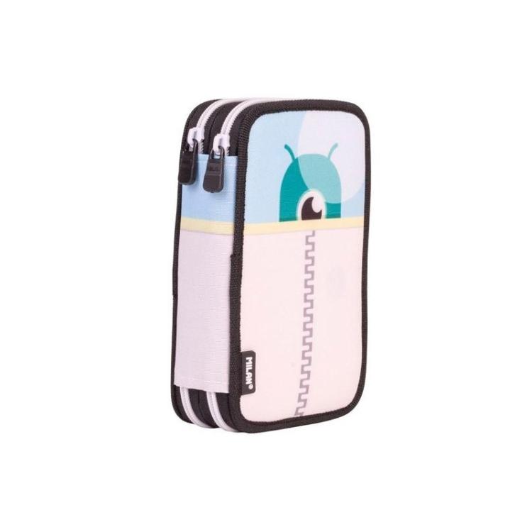 Milan - MILAN PLUMIER 2 PISOS CON CONTENIDO SERIE ESPECIAL ALIENS AZUL