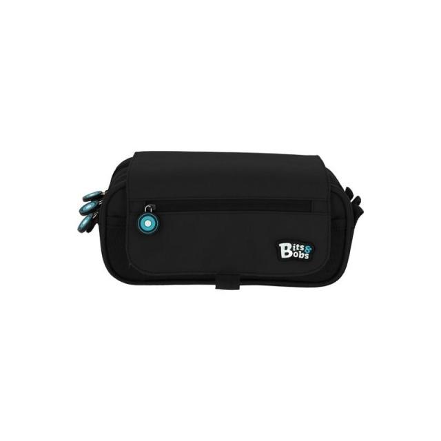 Grafoplas - GRAFOPLÁS PORTATODO TRIPLE C/SOLAPA BITS&BOBS NEGRO