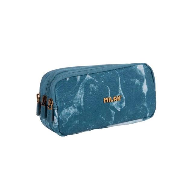 Milan - MILAN PORTATODO 3 CREMALLERAS SERIE LAVA AZUL