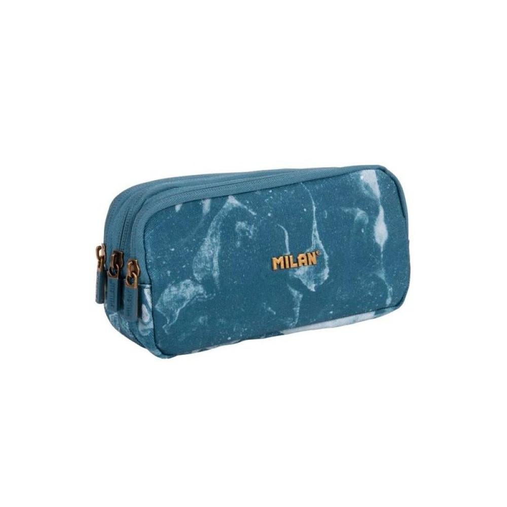 Milan - MILAN PORTATODO 3 CREMALLERAS SERIE LAVA AZUL