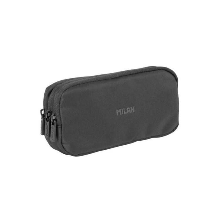 Milan - MILAN PORTATODO 3 CREMALLERAS SERIE SHADOW NEGRO