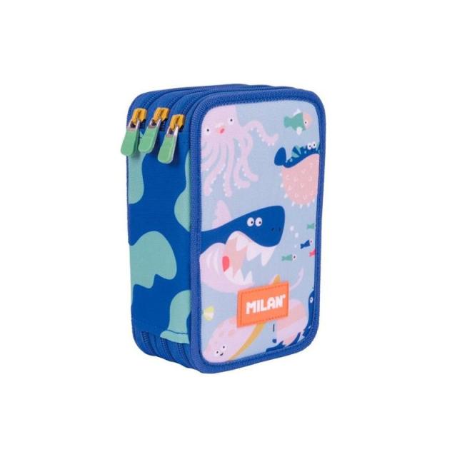 Milan - MILAN PLUMIER 3 PISOS CON CONTENIDO SERIE ESPECIAL BLUE ODYSSEY