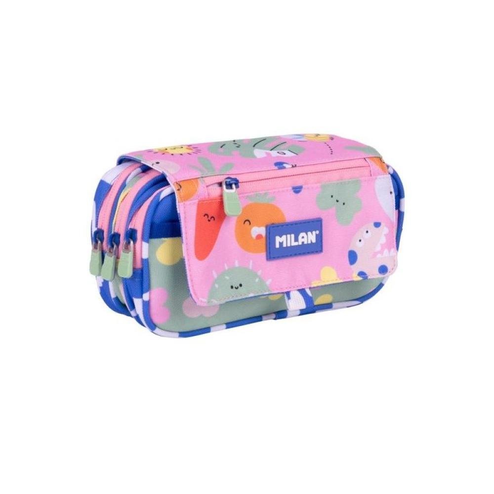 Milan - MILAN PORTATODO 4 CREMALLERAS CON SOLAPA SERIE ESPECIAL GREEN & GROW