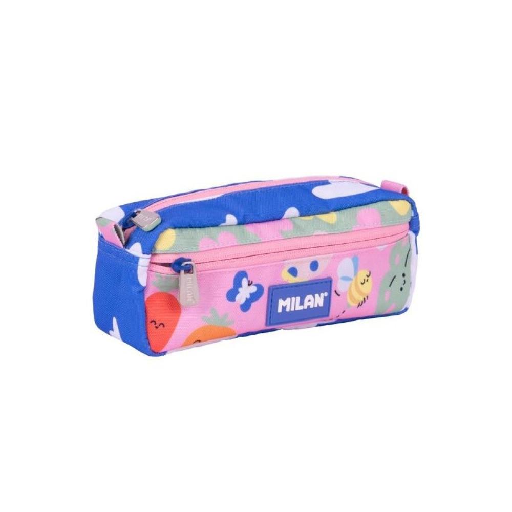 Milan - MILAN PORTATODO RECTANGULAR 2 CREMALLERAS SERIE ESPECIAL GREEN & GROW