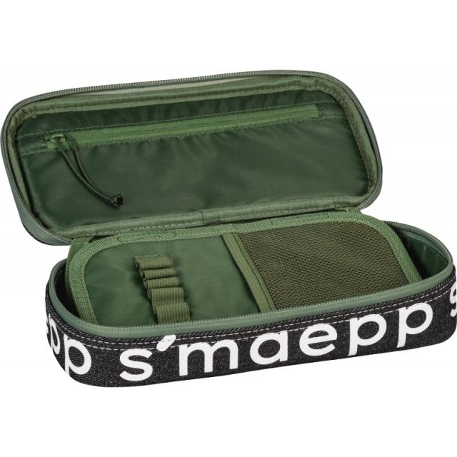 Brunnen - 10-49 249 001 Estuche suave Mezclilla Negro