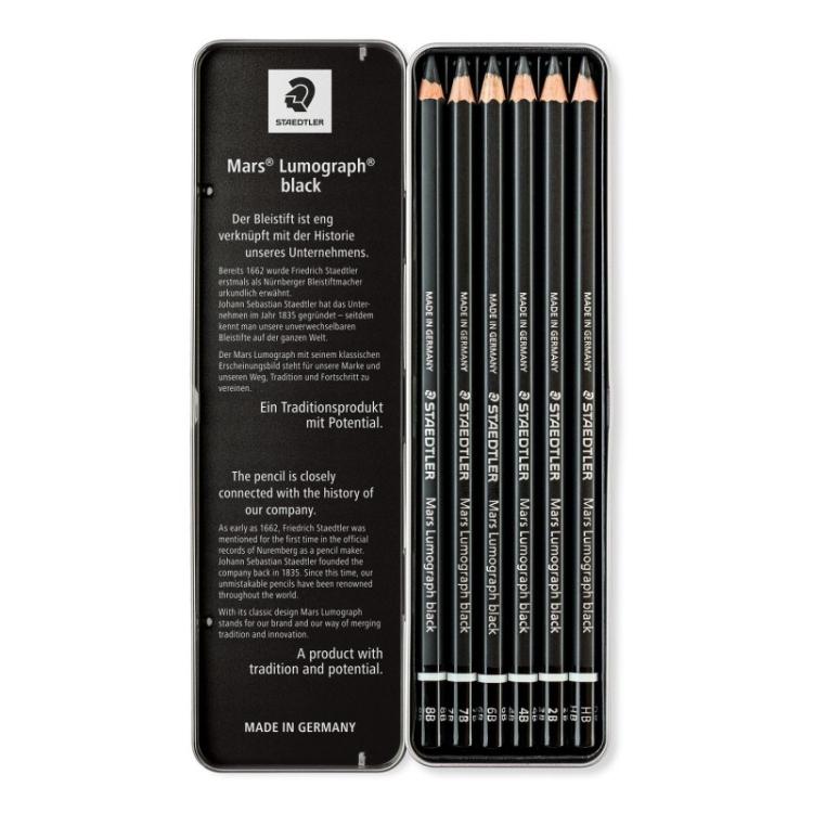 Staedtler - Mars Lumograph black Multi 6 pieza(s)
