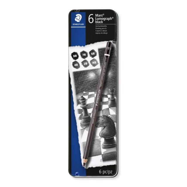 Staedtler - Mars Lumograph black Multi 6 pieza(s)