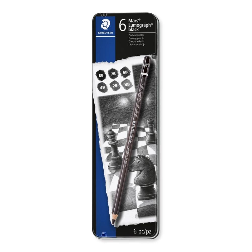 Staedtler - Mars Lumograph black Multi 6 pieza(s)