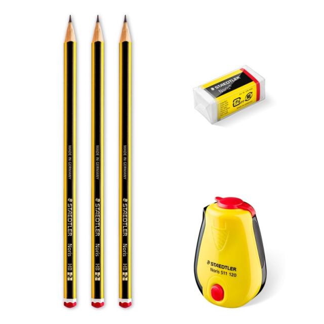 Staedtler - 120 SBK3P2 lápiz de grafito HB 3 pieza(s)