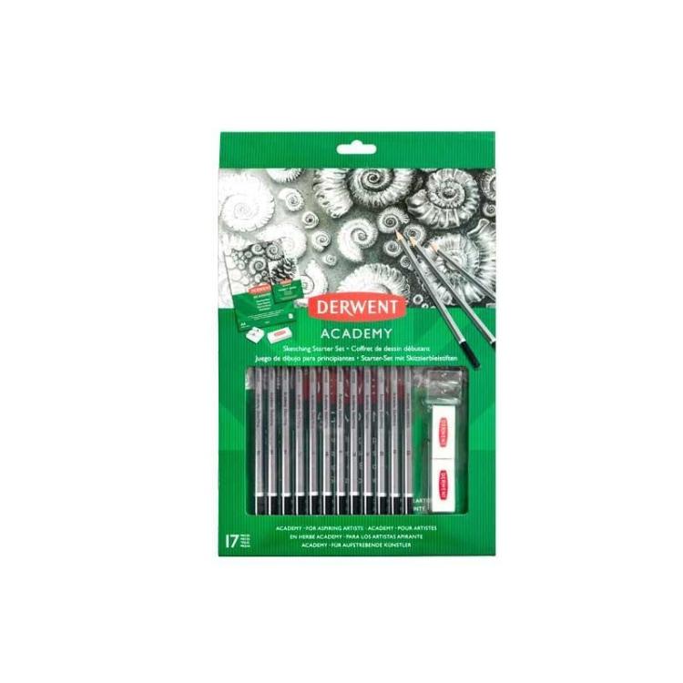 Derwent - SET 12 LAPICES DERWENT INICIO SKETCHING