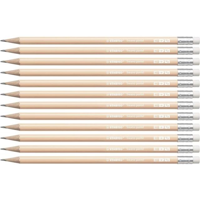 STABILO - Swano Pastel HB 1 pieza(s) - 4908/04-HB