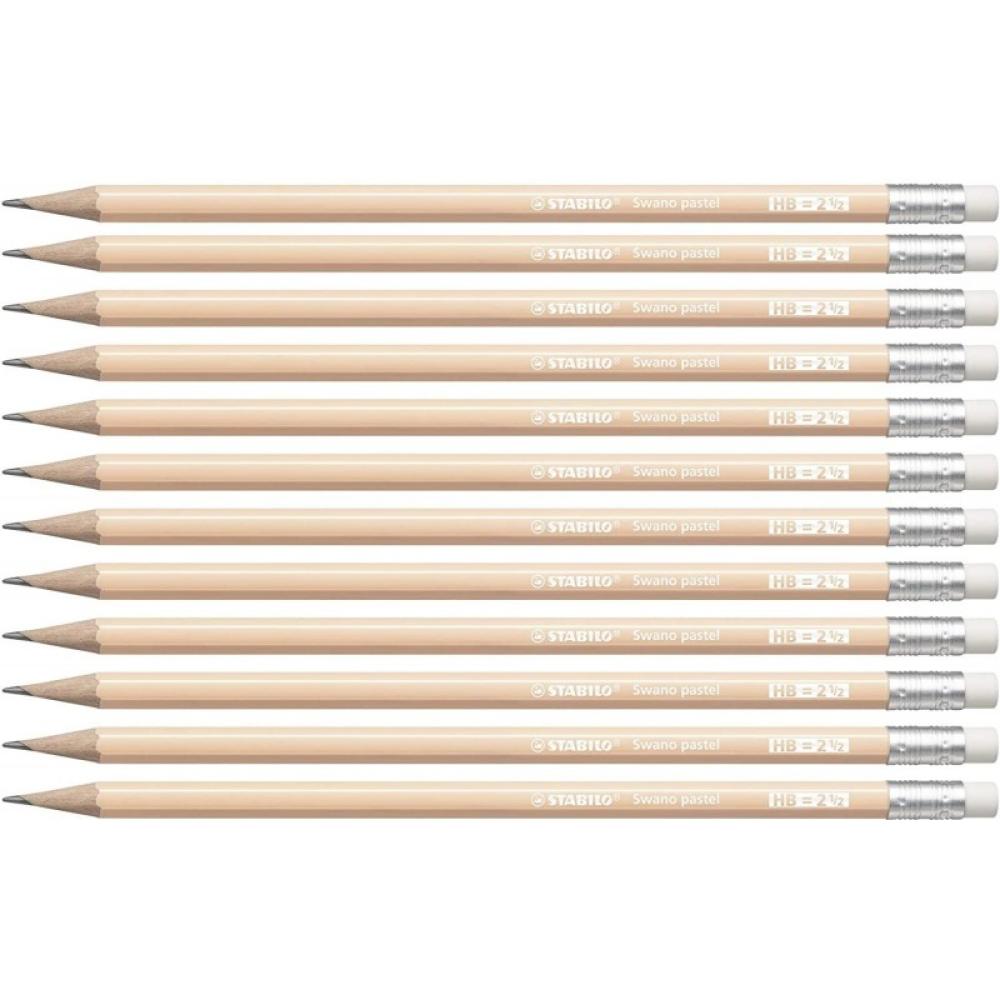 STABILO - Swano Pastel HB 1 pieza(s) - 4908/04-HB