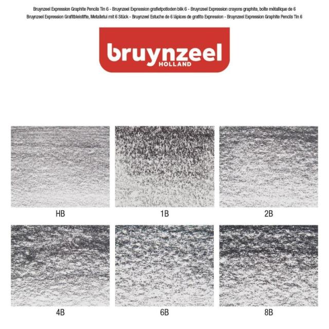 Bruynzeel - 60311006 lápiz de grafito Multi 6 pieza(s)