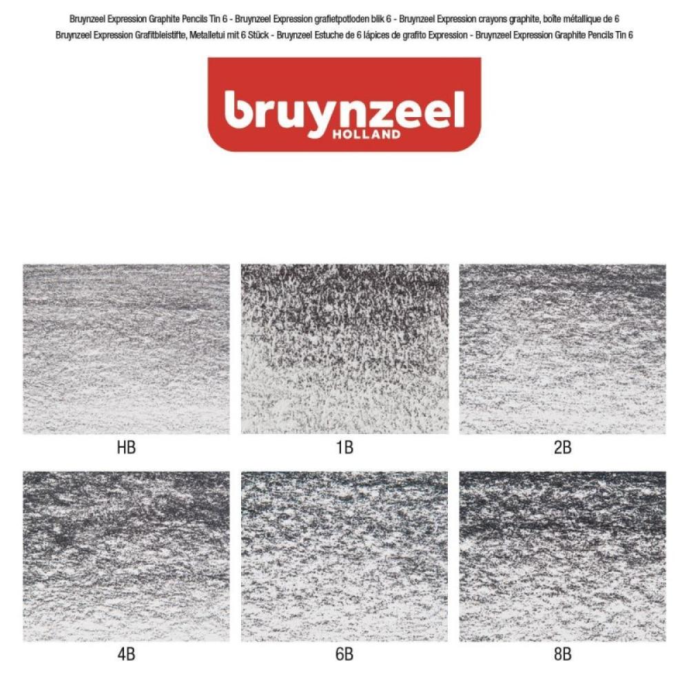 Bruynzeel - 60311006 lápiz de grafito Multi 6 pieza(s)