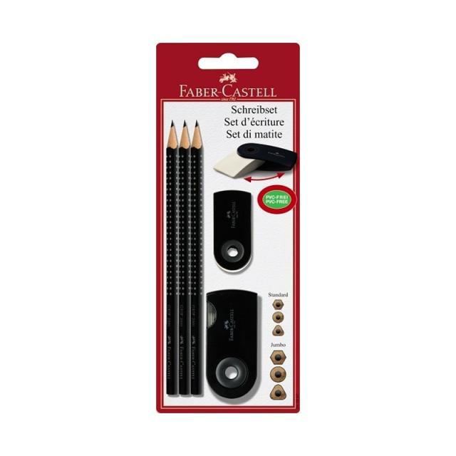 Faber-Castell - 217097 lápiz de grafito 3 pieza(s)