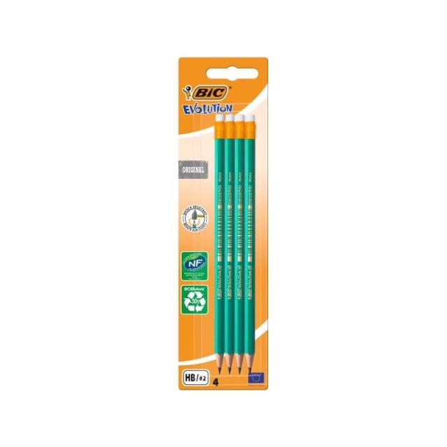 BIC - 8902753 lápiz de grafito 4 pieza(s)