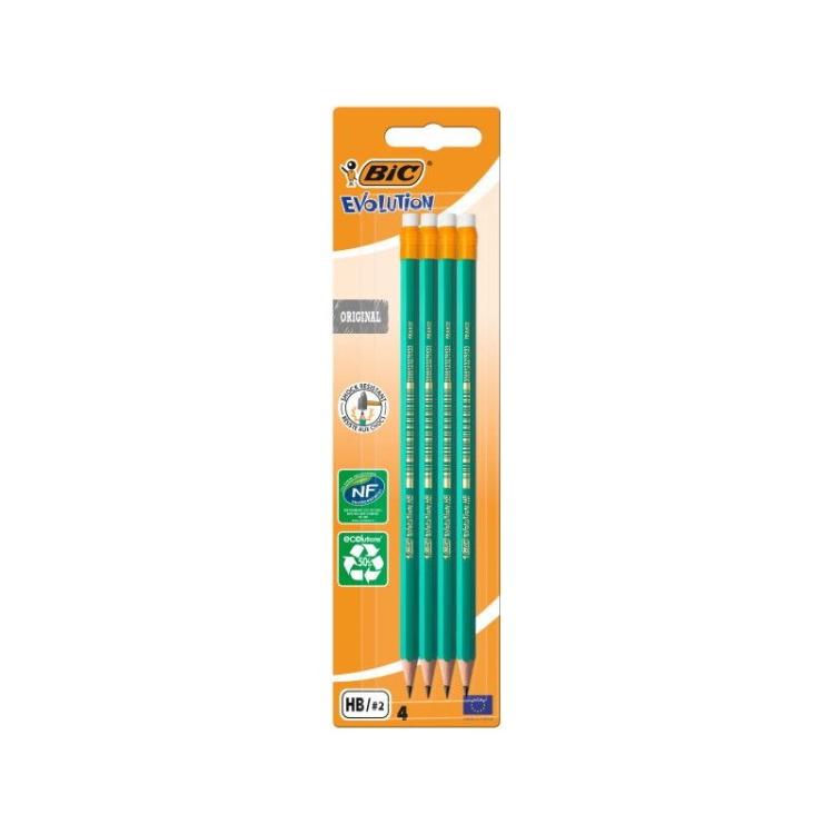 BIC - 8902753 lápiz de grafito 4 pieza(s)