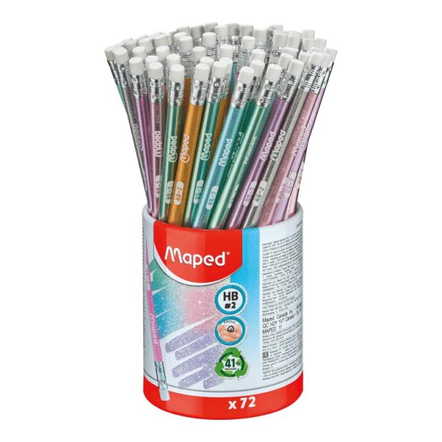 Maped - 851805 lápiz de grafito HB 72 pieza(s)