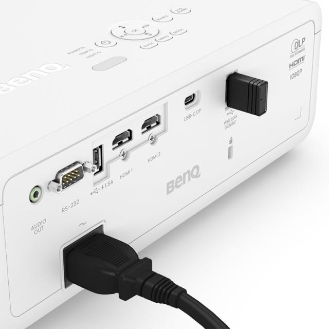 BenQ - LH650 Proyector de alcance estándar 4000 lúmenes ANSI DLP 1080p (1920x1080) 3D Negro, Blanco