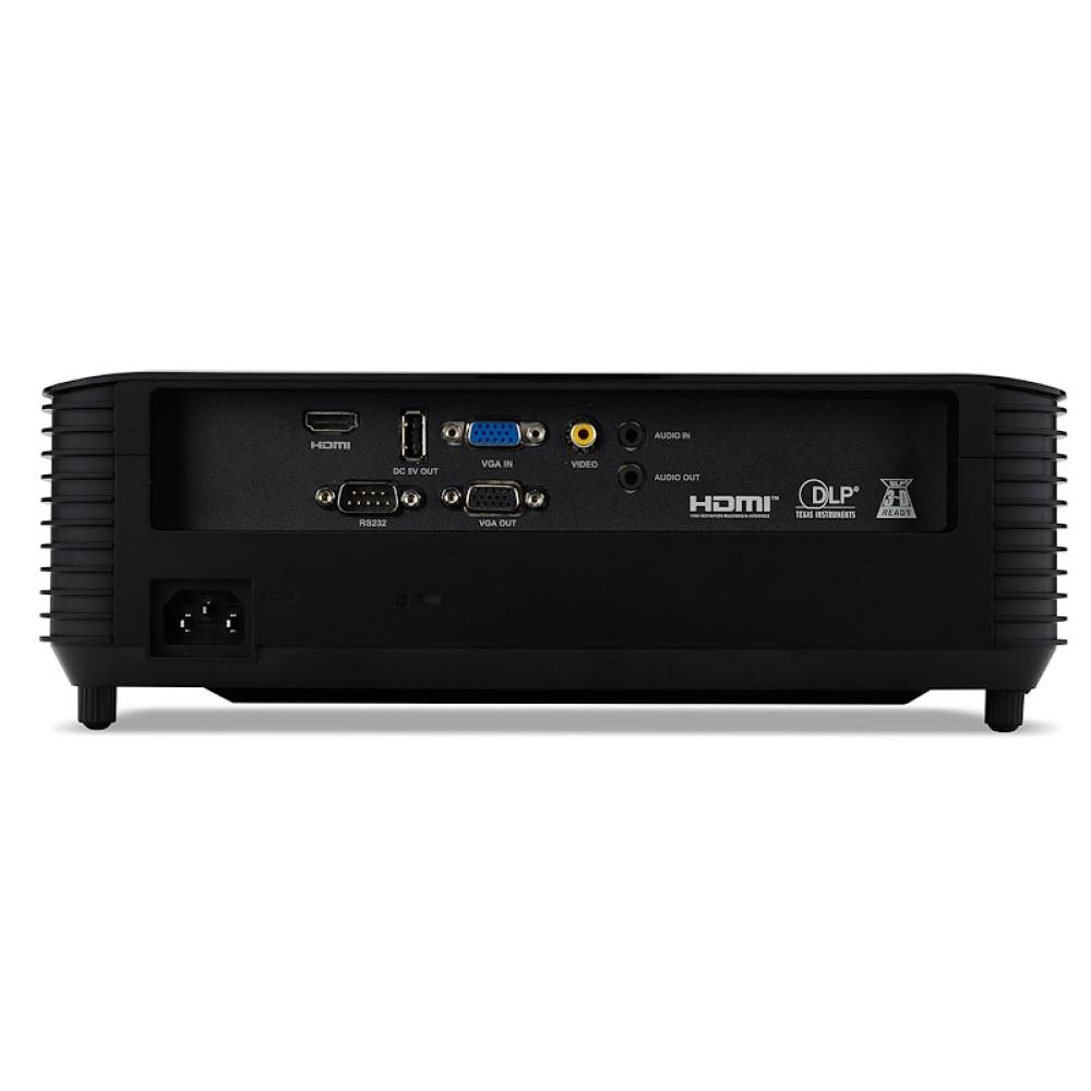 Acer - X129H Proyector de alcance estándar 4800 lúmenes ANSI DLP XGA (1024x768) 3D Negro