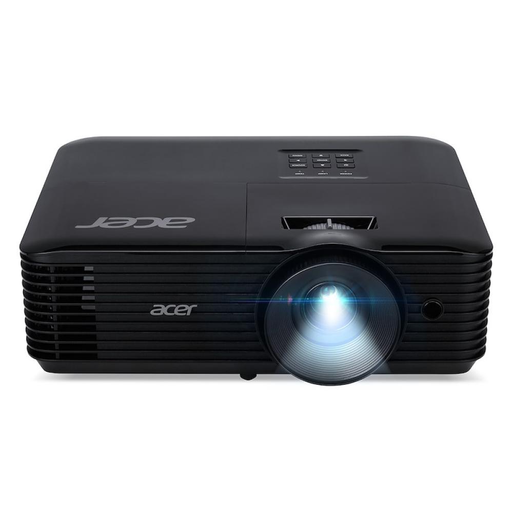 Acer - X129H Proyector de alcance estándar 4800 lúmenes ANSI DLP XGA (1024x768) 3D Negro